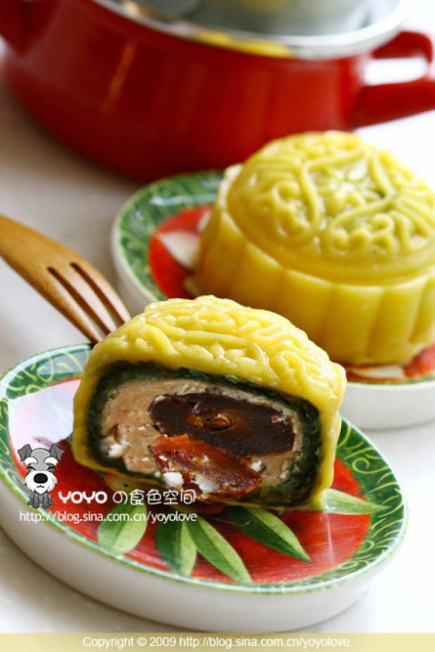 自制火腿月饼的做法