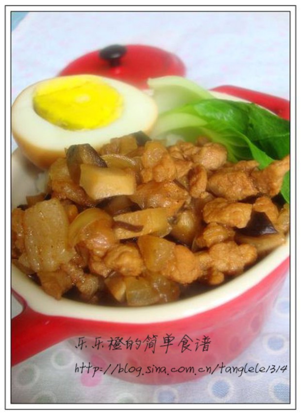 台湾卤肉饭的做法