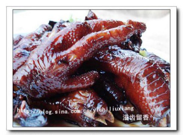 香卤凤爪的做法