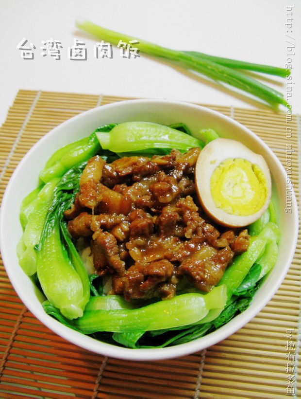 台湾卤肉饭的做法