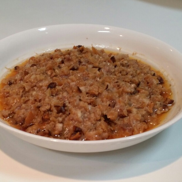 双冬蒸肉饼的做法