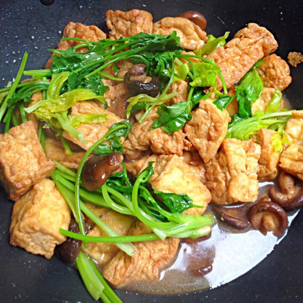 家常三杯豆腐的做法