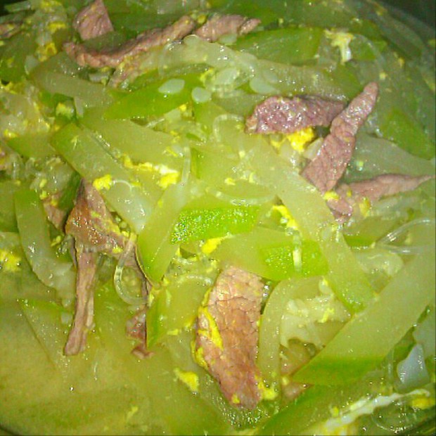 节瓜瘦肉羹的做法