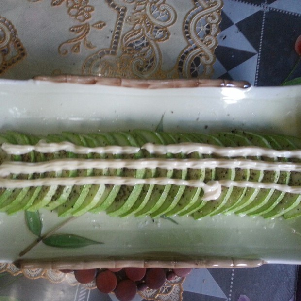 烤西葫芦的做法