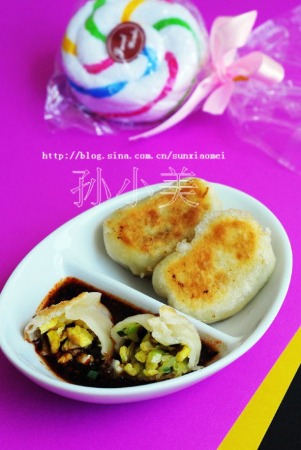 西葫芦鸡蛋煎饺的做法