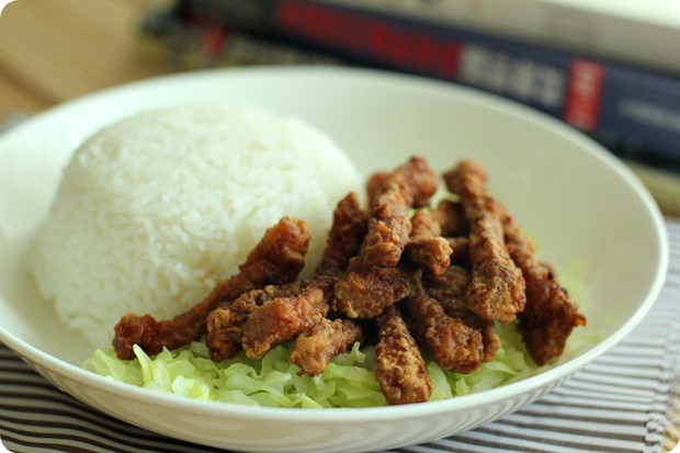 香炸排条定食的做法