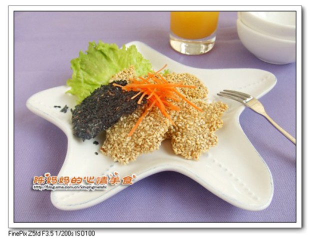 芝麻里脊的做法