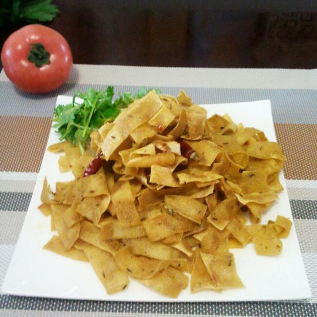 干煸干豆腐(烧烤味)的做法