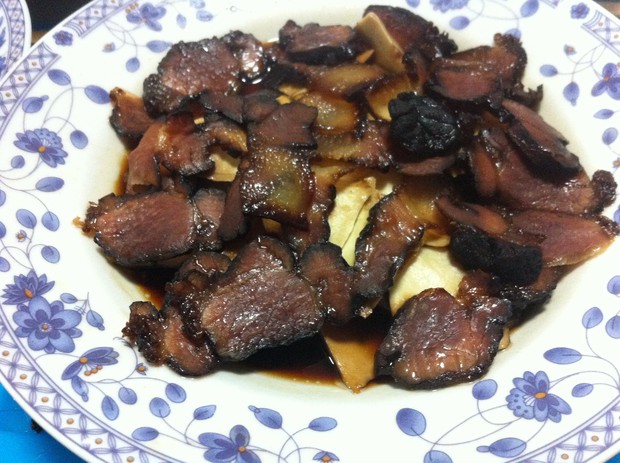 酱肉蒸豆干的做法