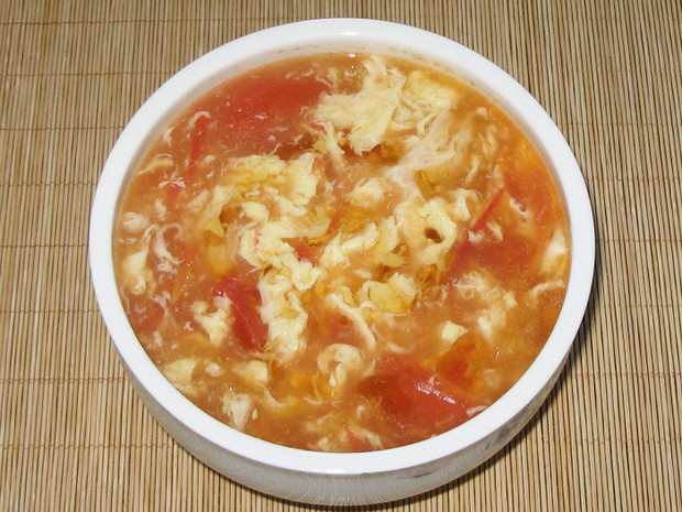 西红柿鸡蛋汤的做法