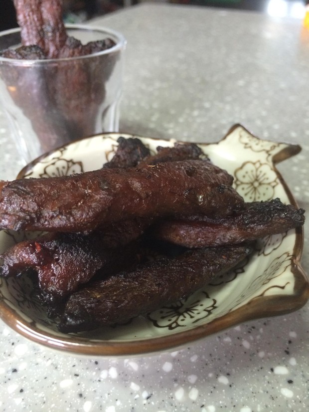 烤牛肉条的做法