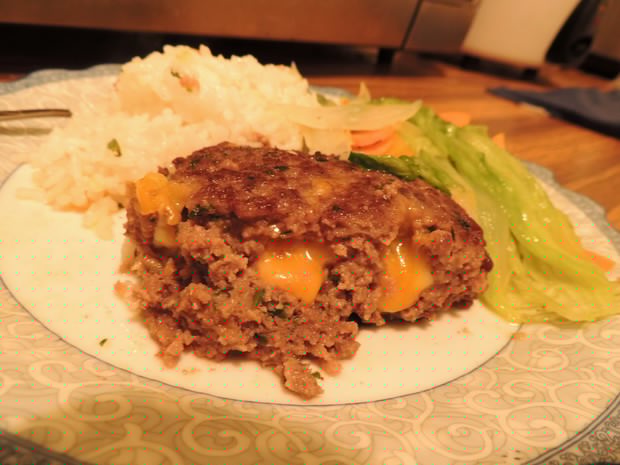 爆浆牛肉饼的做法