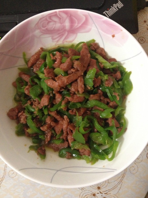 青椒牛柳的做法