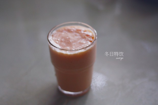 木瓜奶昔(豆浆机版)的做法