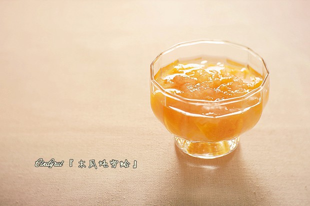 满记甜品之木瓜炖雪蛤的做法