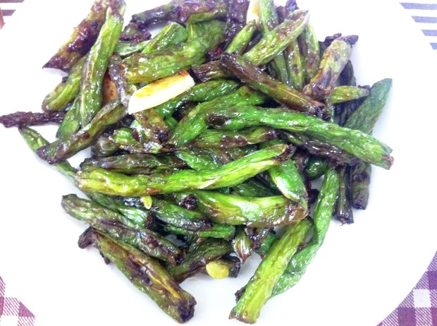 干煸豆角的做法
