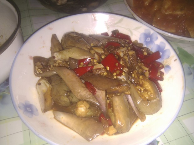 鱼香茄子(免油炸)的做法