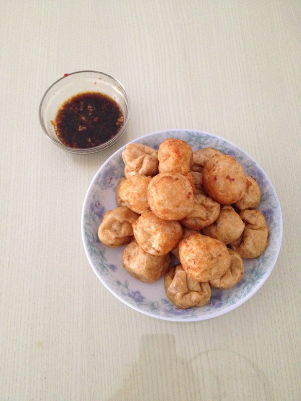 黄金软炸鱼丸的做法
