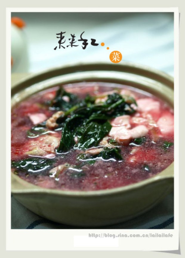 苋菜豆腐鸡蛋汤的做法