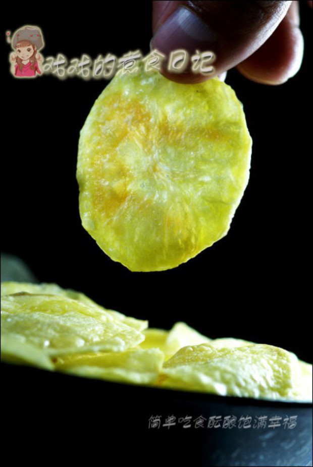 微波奶香紫薯干的做法