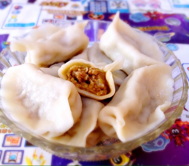 私房茄子馅饺子的做法