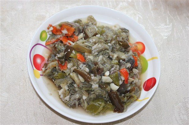 蒜香茄泥的做法