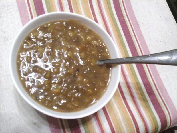 桂花绿豆糖水的做法
