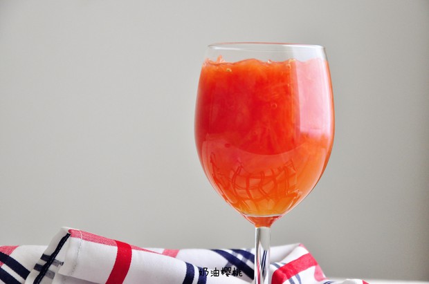夏之凉风葡萄柚果冻的做法