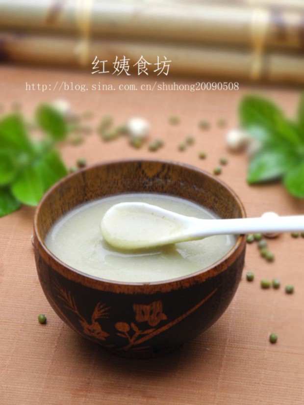 百合莲子豆浆的做法