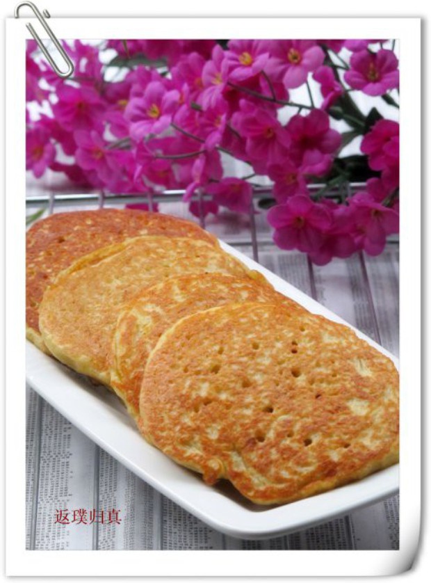 豆浆玉面米发面饼的做法