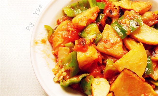土豆辣椒西红柿(土豆控)的做法