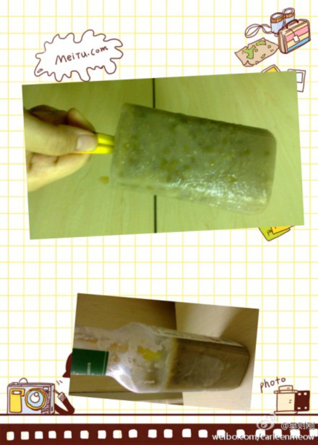 家居版绿豆沙冰棍的做法