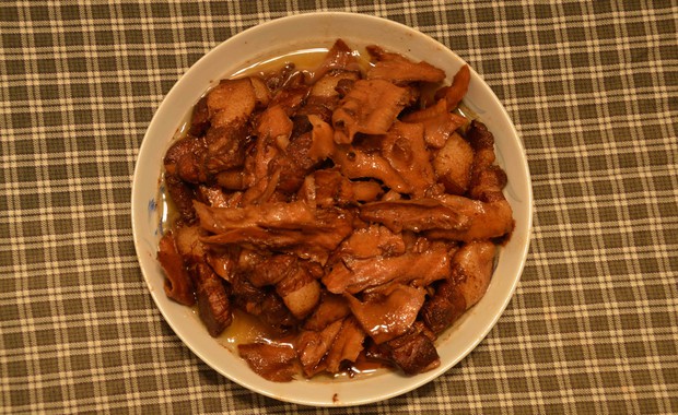 笋干红烧肉的做法