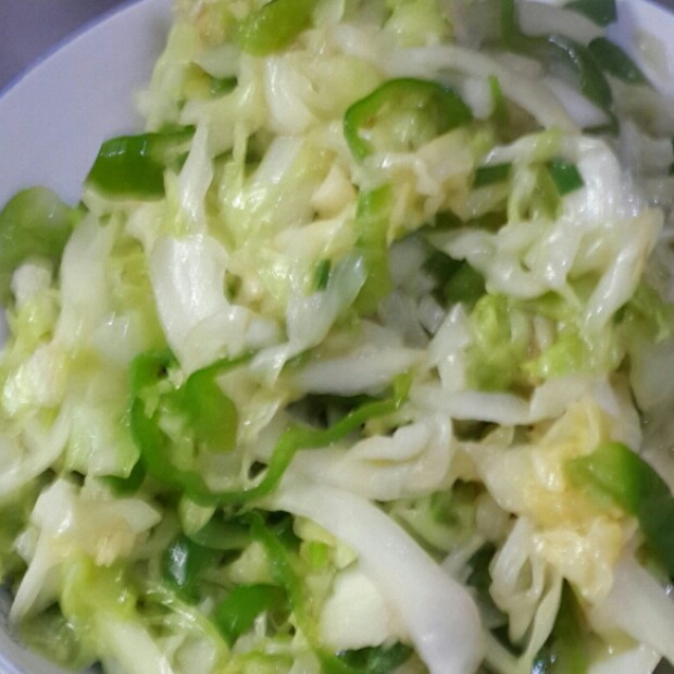青椒炒大头菜的做法