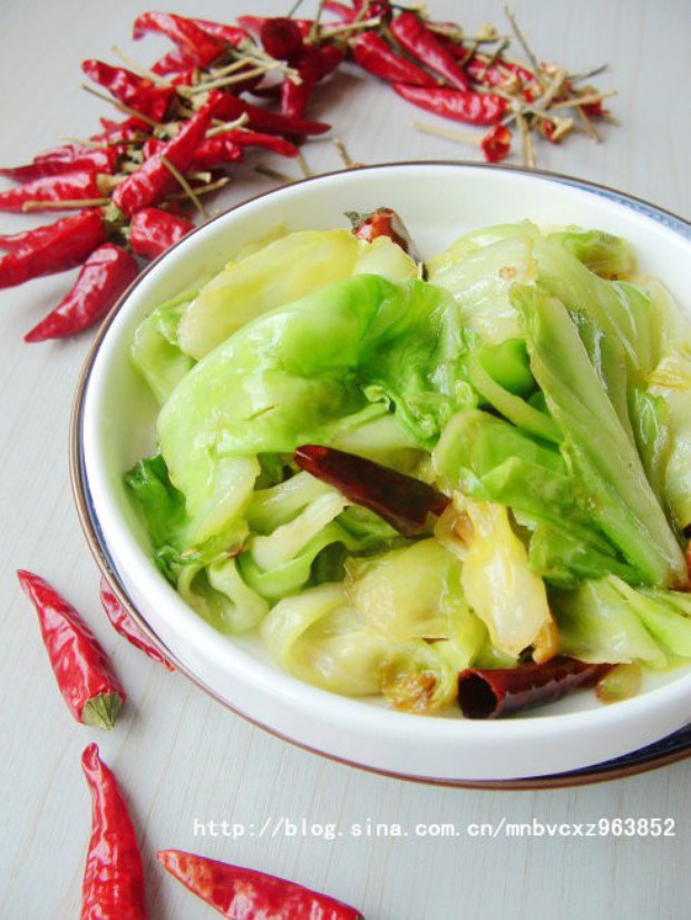 手撕包菜的做法