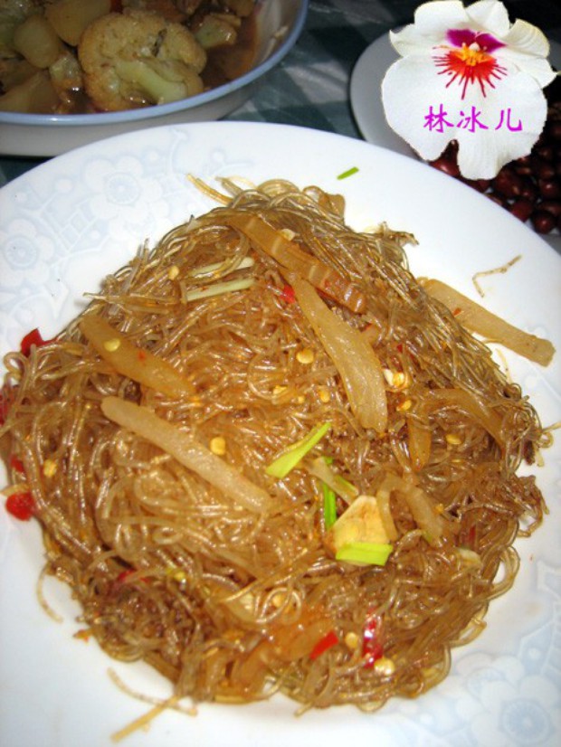 酸辣金丝的做法