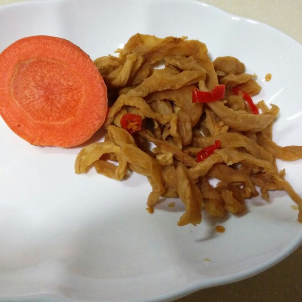 香煎萝卜干豆渣饼的做法
