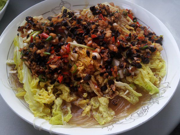 粉丝娃娃菜的做法