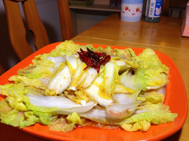 凉拌娃娃菜的做法