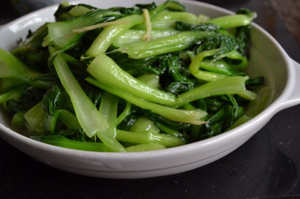 呛油菜的做法