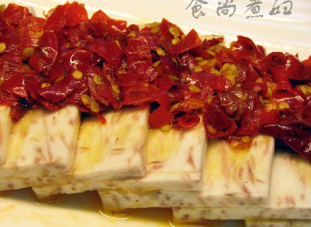 剁椒蒸芋头的做法