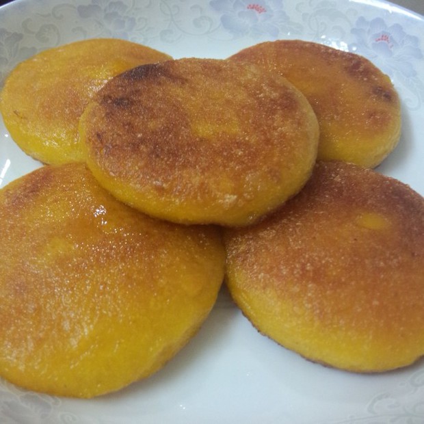 香煎南瓜饼的做法