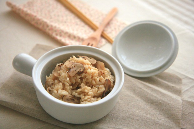 松茸蒸饭的做法