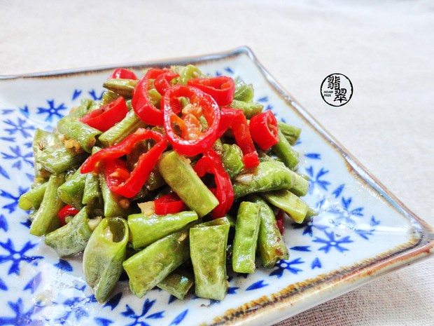 蚝油蒜蓉长豆角的做法