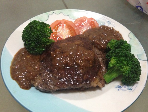 黑椒牛扒的做法