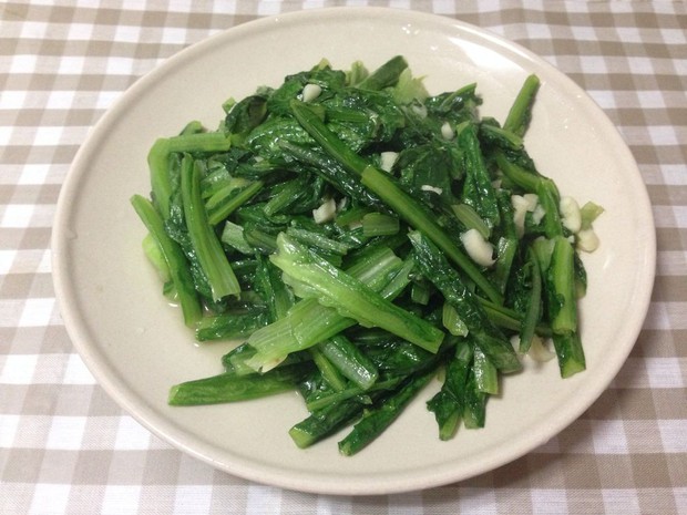 清炒油麦菜的做法