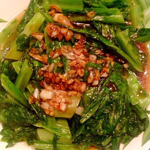 蚝油油麦菜的做法