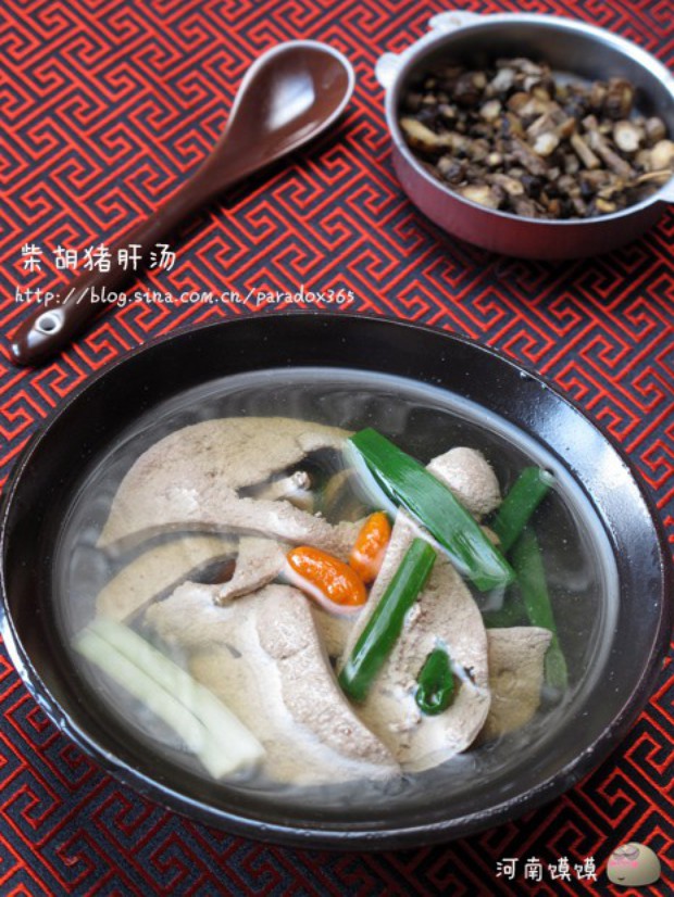 柴胡猪肝汤的做法