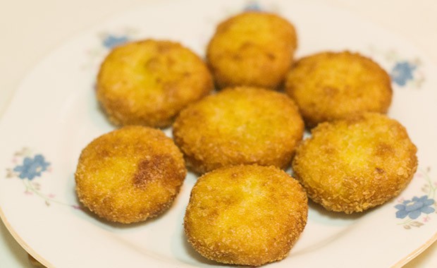 超级简单易做南瓜饼的做法