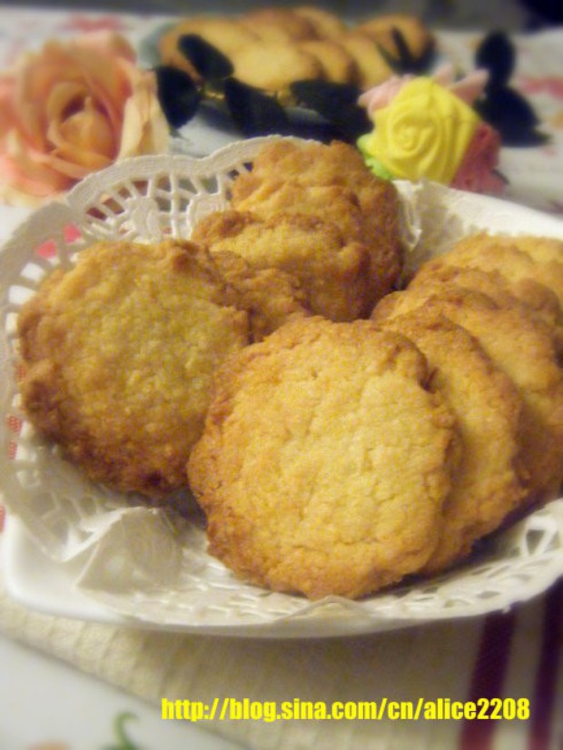 椰子酥饼的做法
